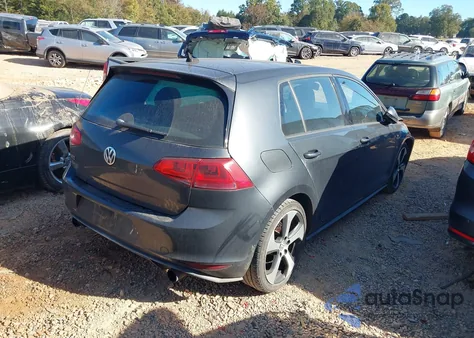 2015 Volkswagen Golf Gti 2.0T Se 4-Door из США, поврежденный, VIN 3VW4T7AU4FM006101